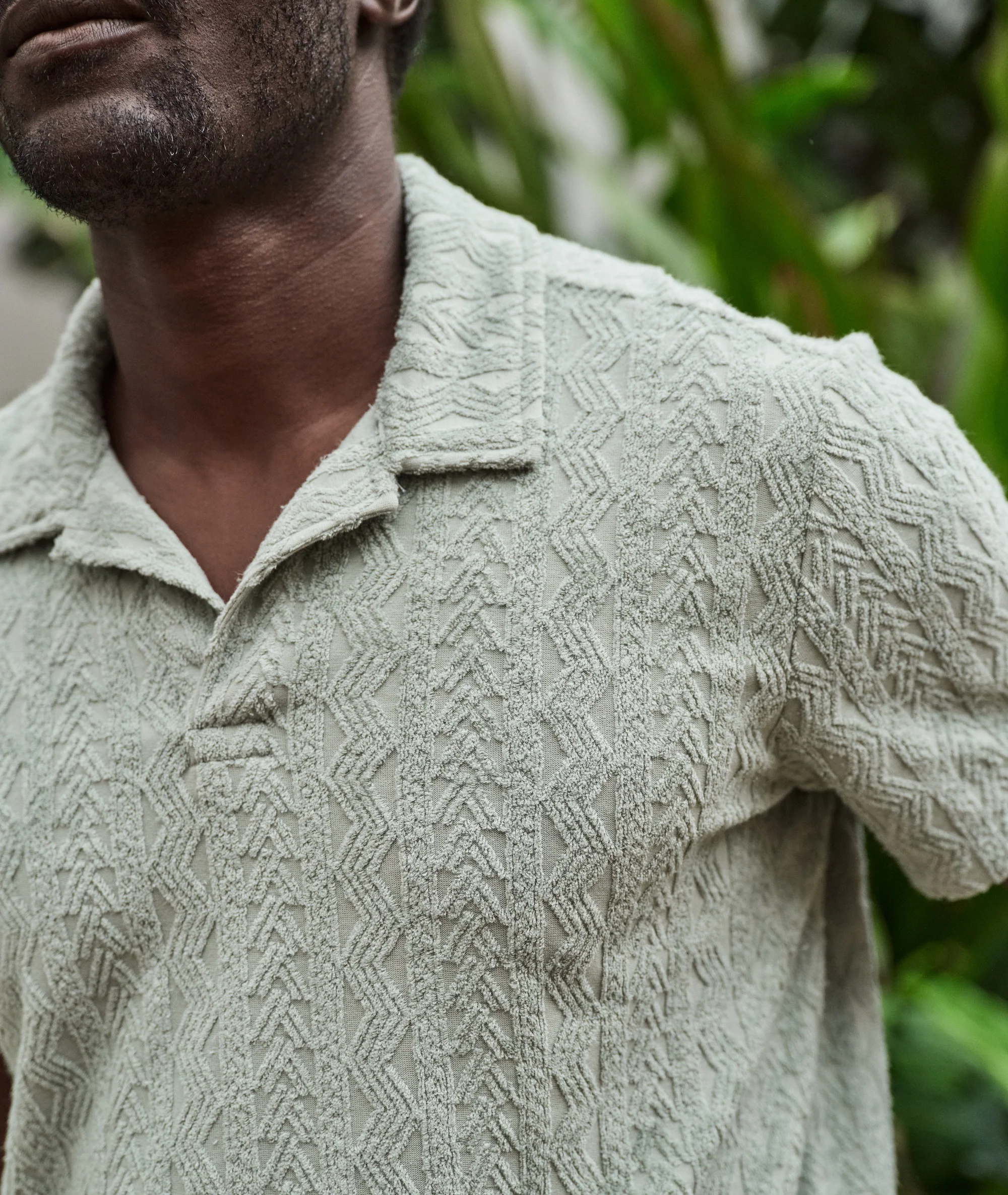 Textured Terry Polo - Image 4