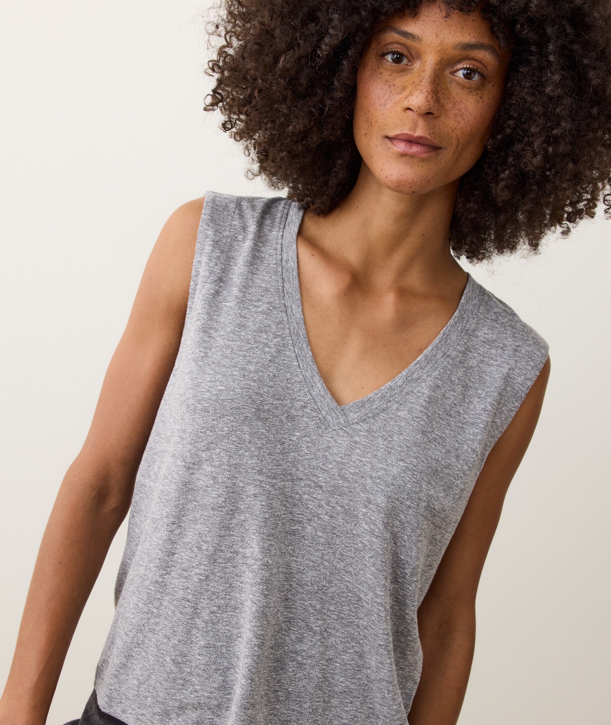Tissue V-Neck Tank - Image 3