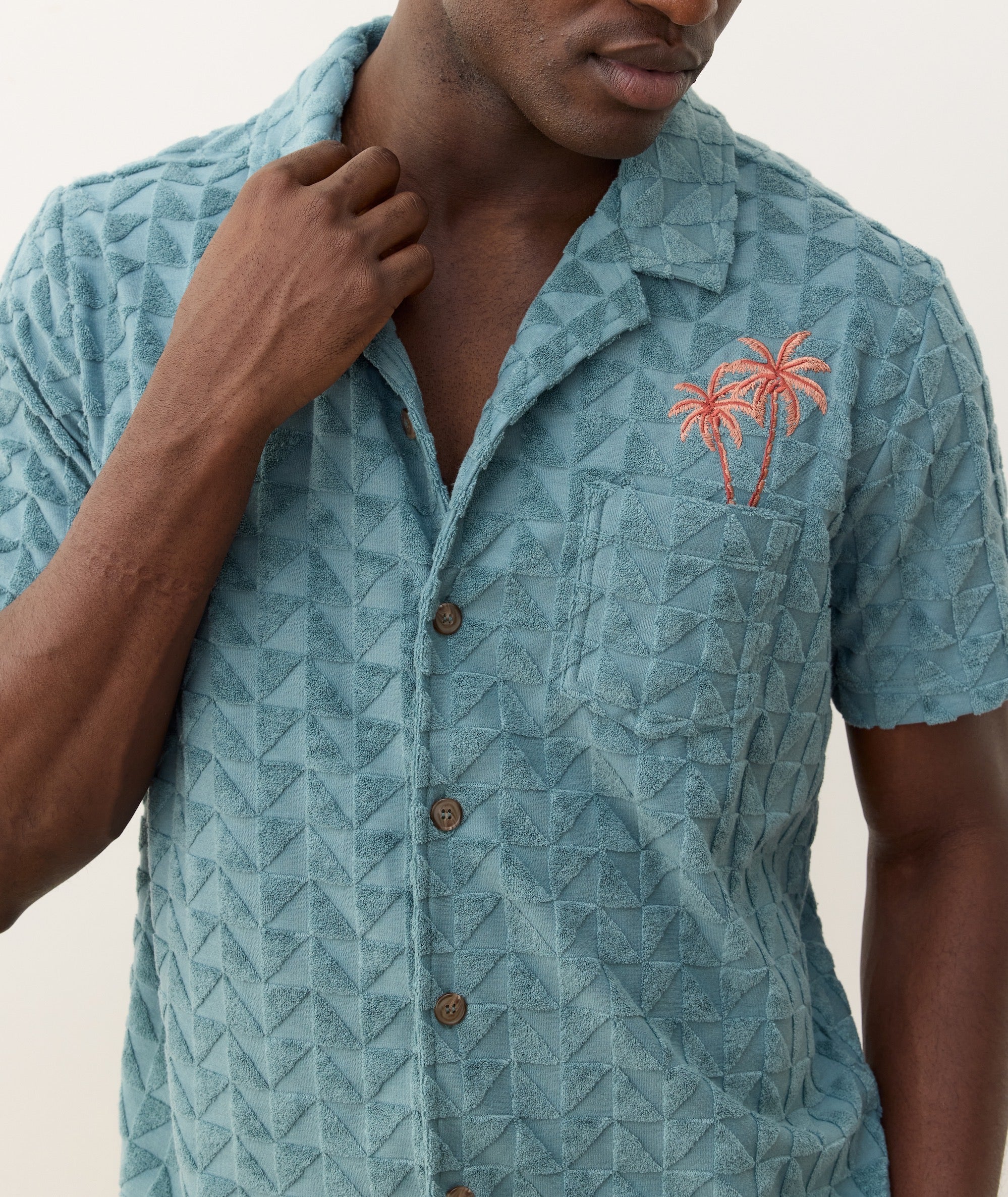 Towel Terry Resort Shirt - Image 5