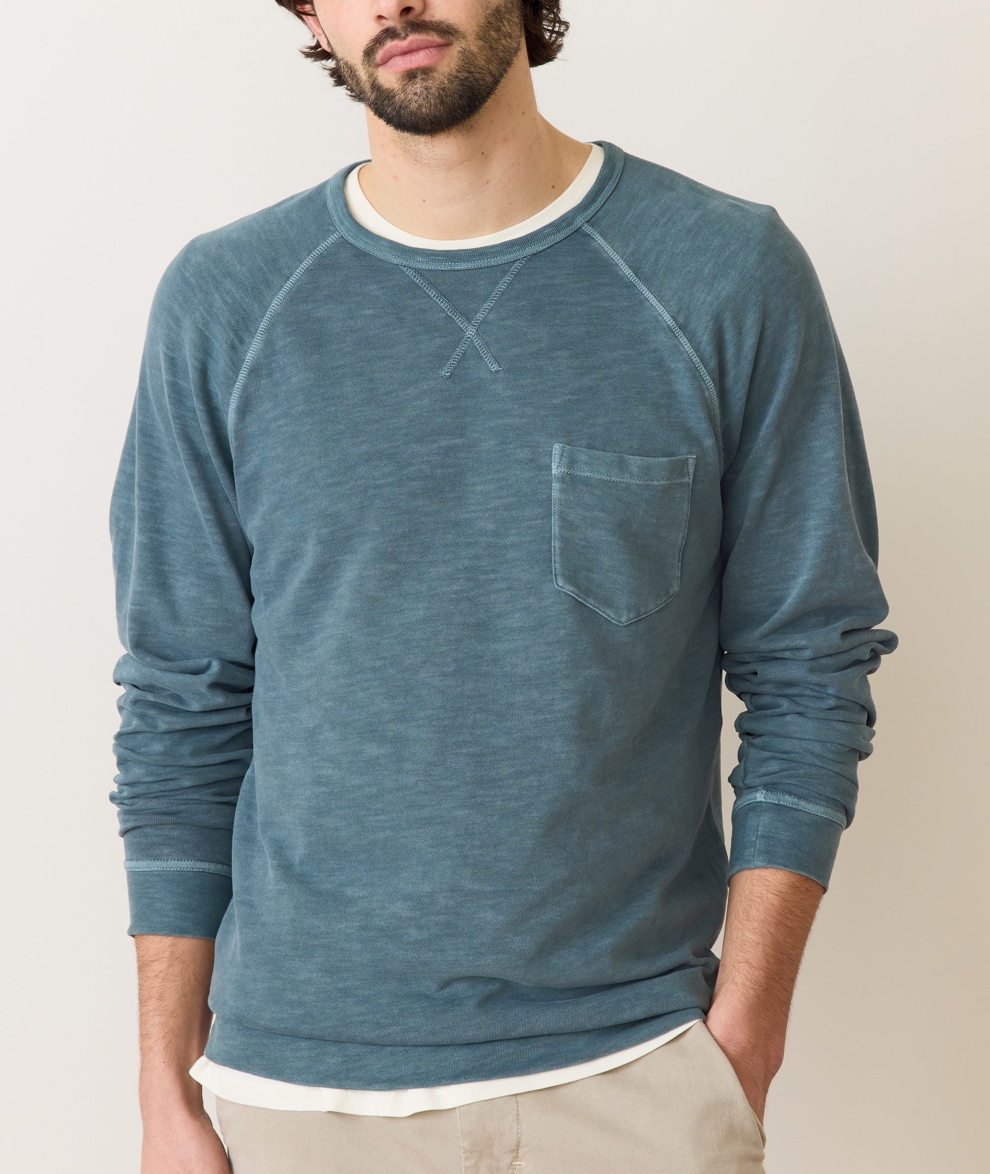 Vintage Heavy Slub Raglan - Image 2