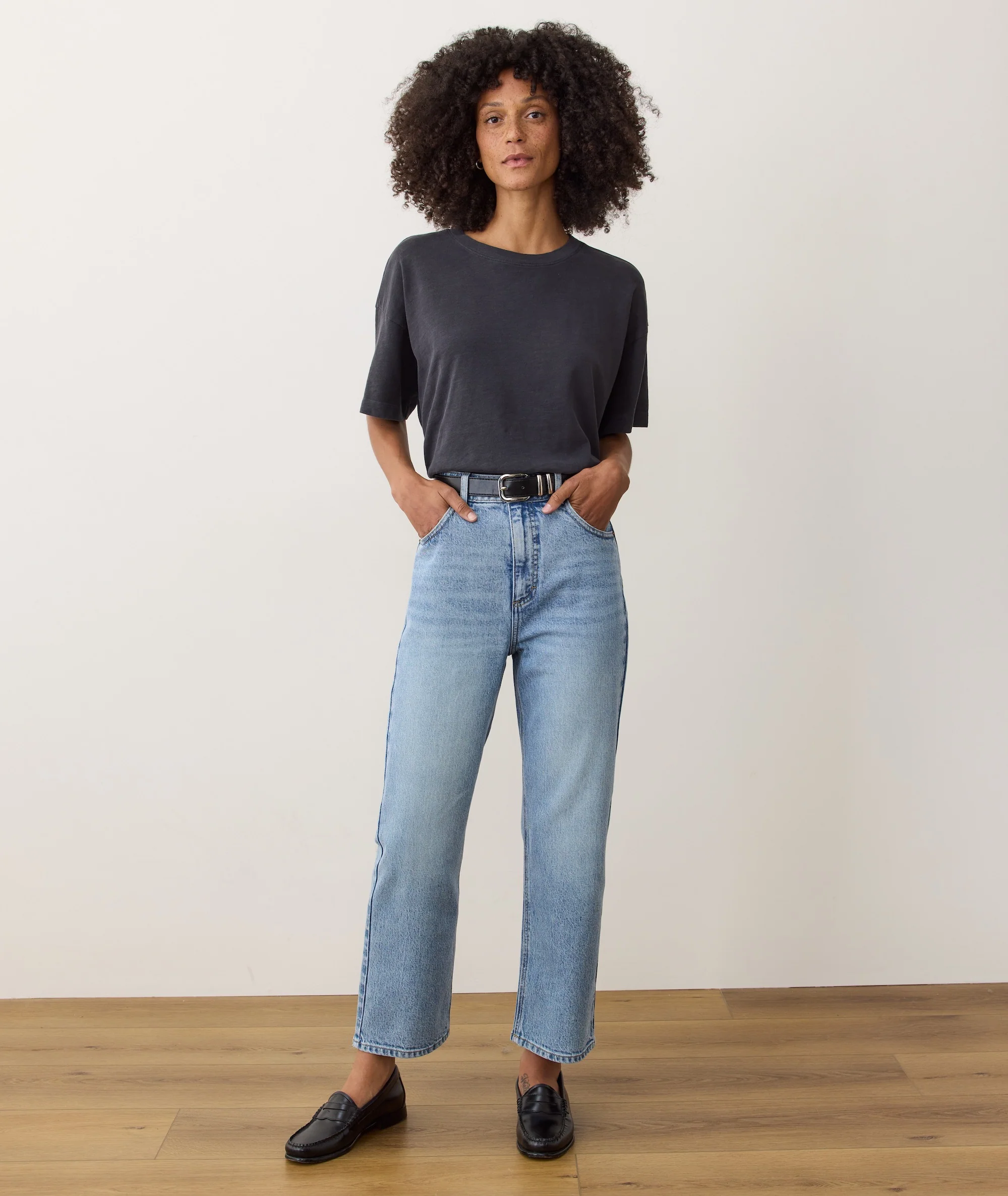 Sadie Vintage Slub Oversized Tee - Image 6
