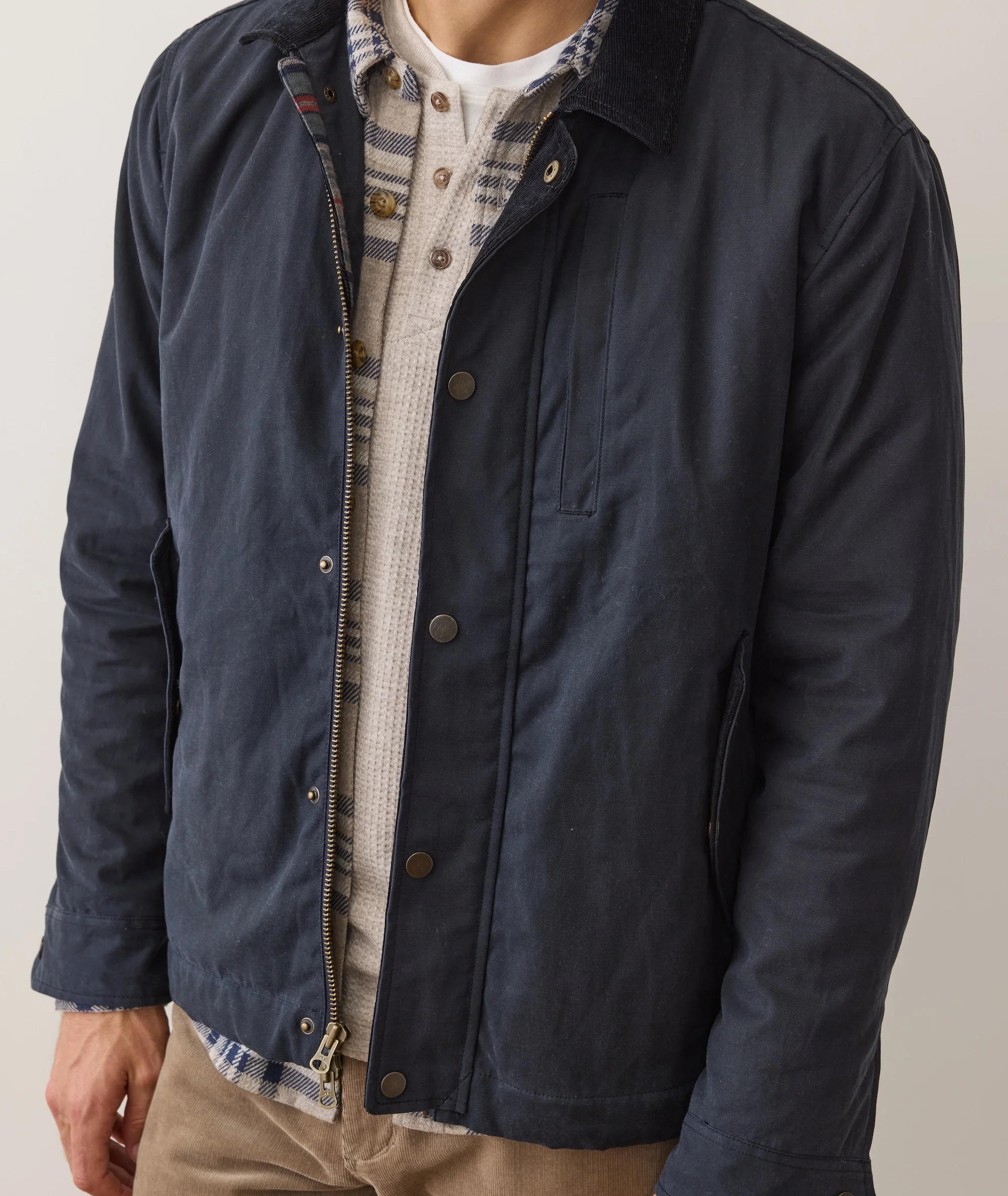 Weston Wax Canvas Barn Jacket - Image 5
