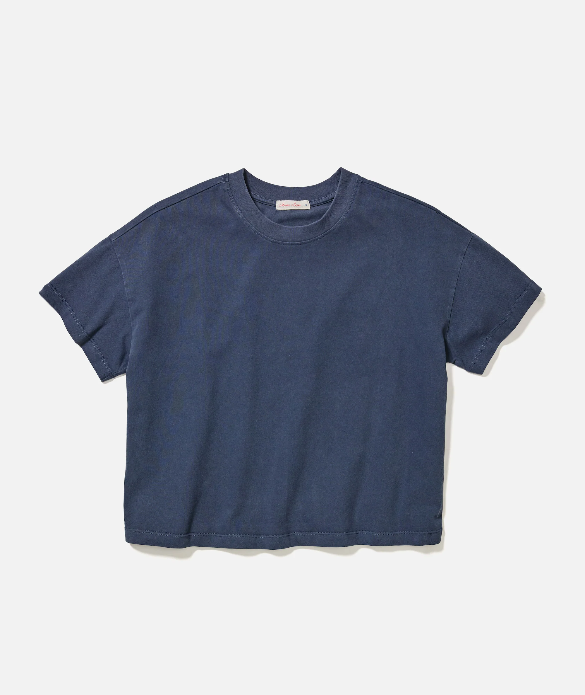 Women's Luxe Jersey Crew Tee in Mood Indigo