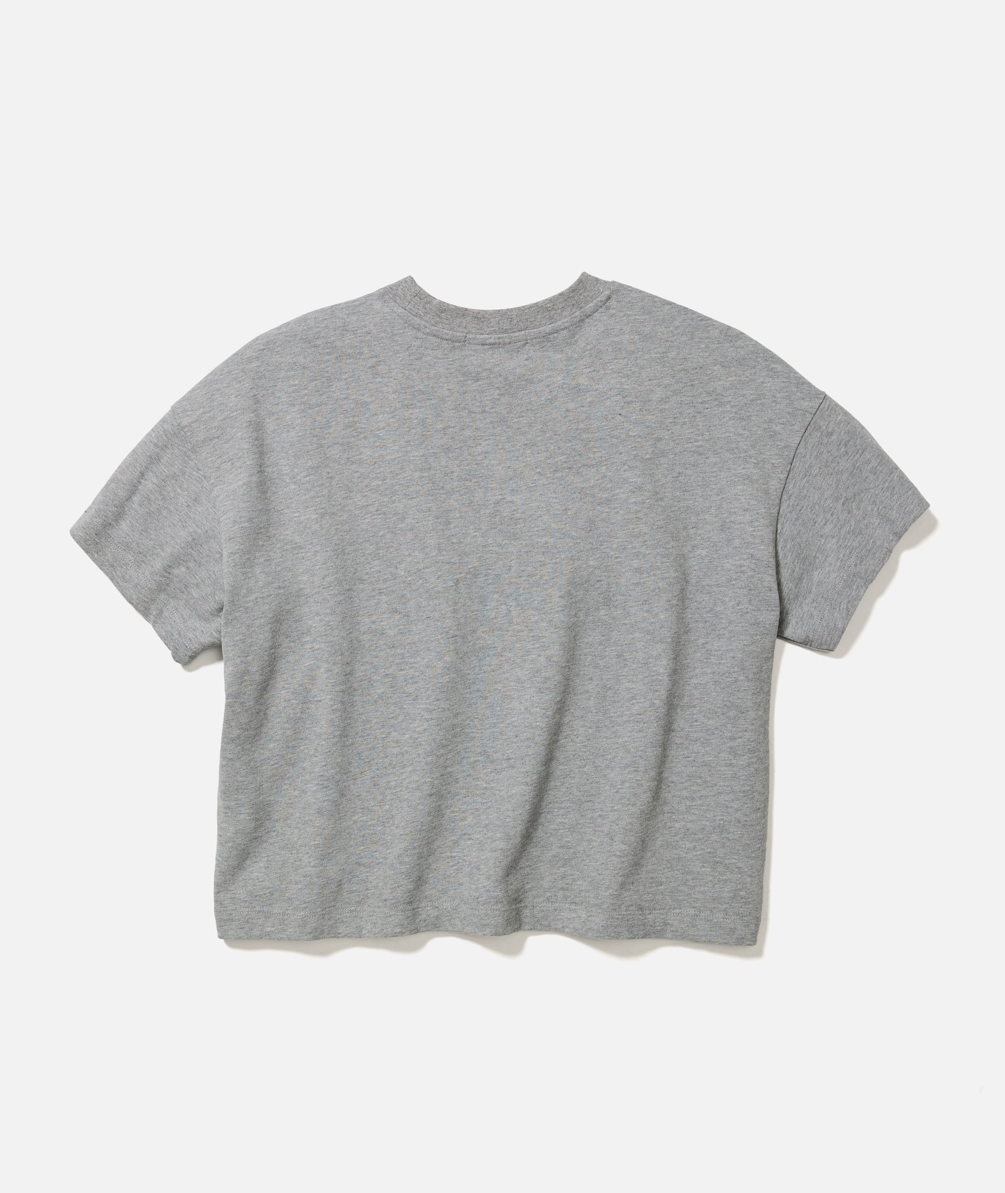 Women's Luxe Jersey Crew Tee in Heather Grey - Image 2